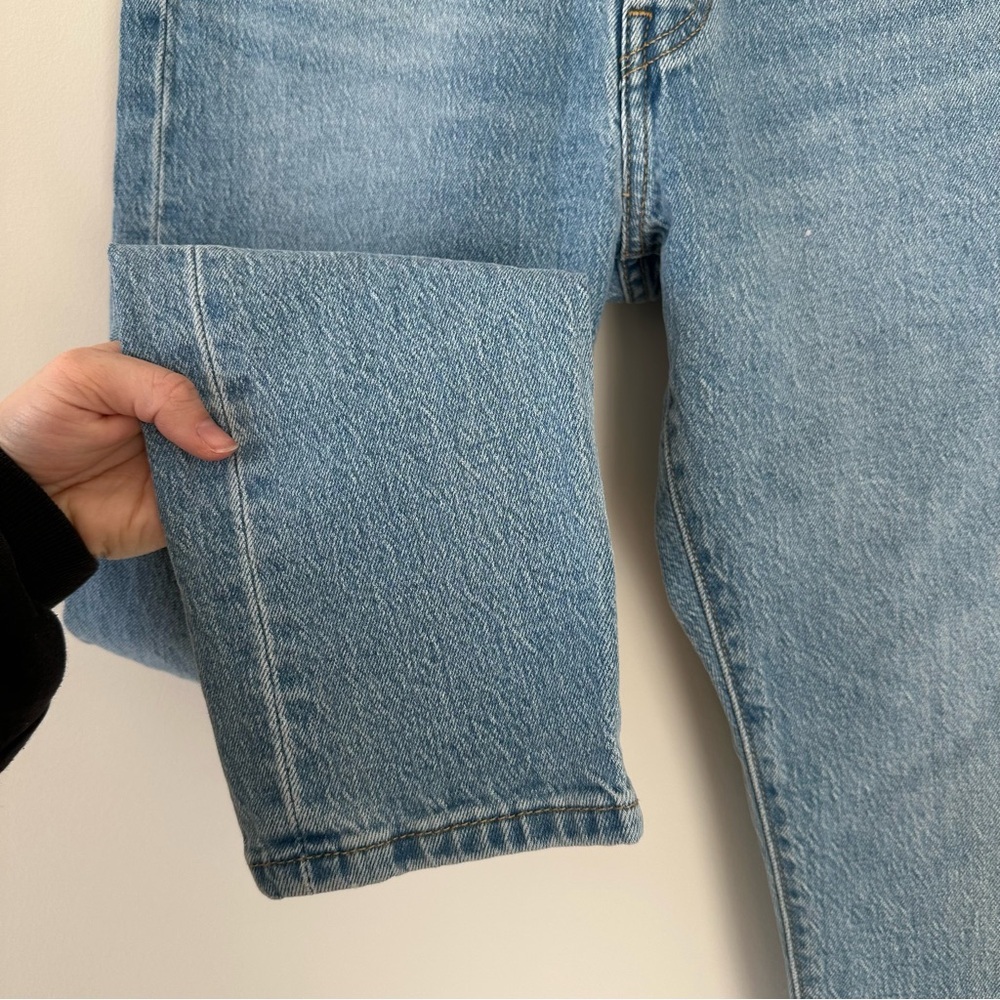 Women’s Levi's 501 Skinny Jeans Blue High Rise Denim Pants High Waisted Size 27 - Picture 11 of 16
